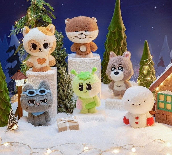 BOYNEXTDOOR クリスマス BBNEXDOキーホルダー コンプセット BOYNEXTDOOR - BBNEXDO POP-UP 'BBNEXDO is Coming To Town' PLUSH KEYRING