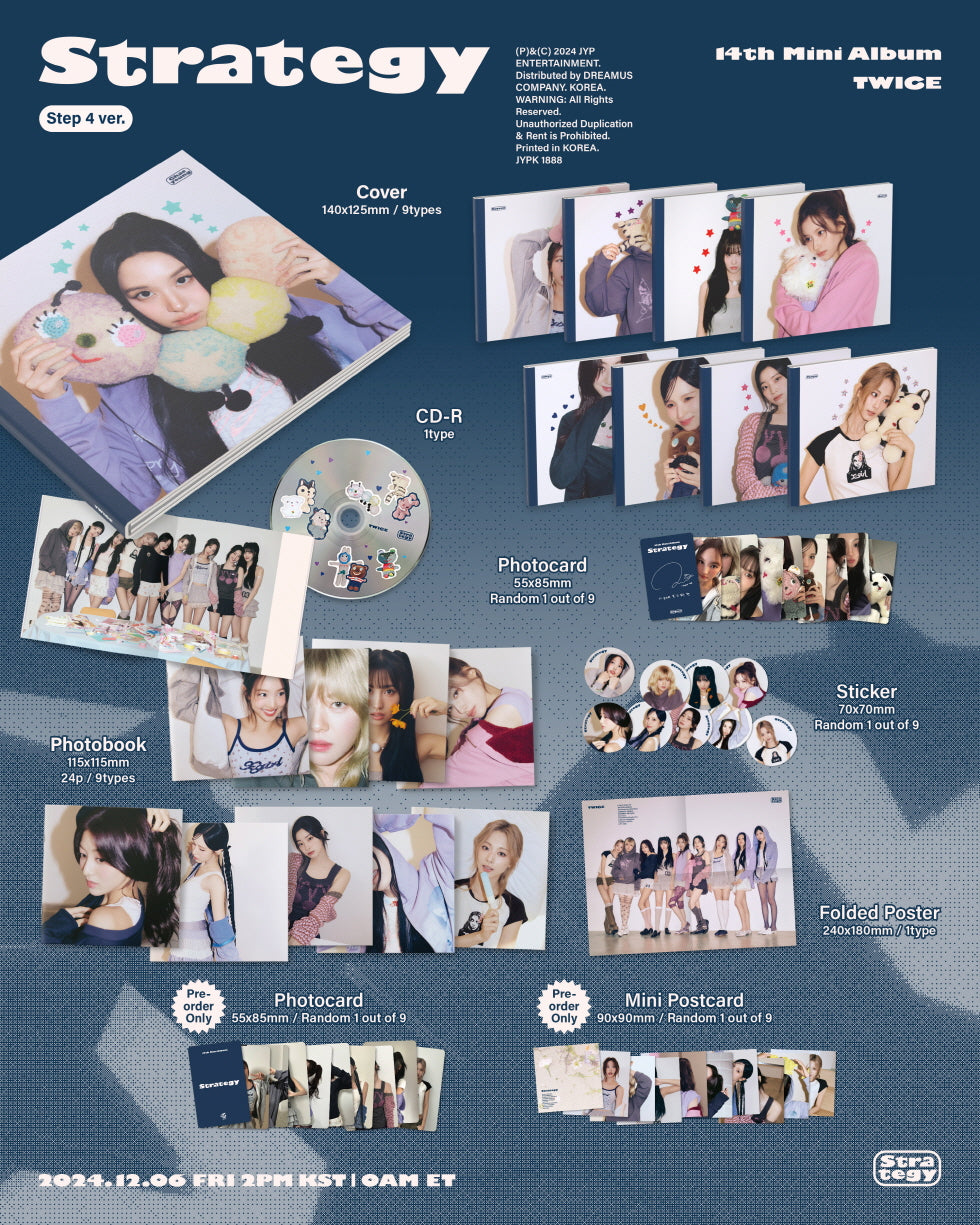 TWICE - 14th Mini Album STRATEGY (Step4)