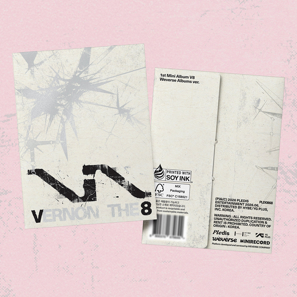 V8 / VERNON x THE 8 (SEVENTEEN) - 1st Mini Album 'V8' (Weverse)