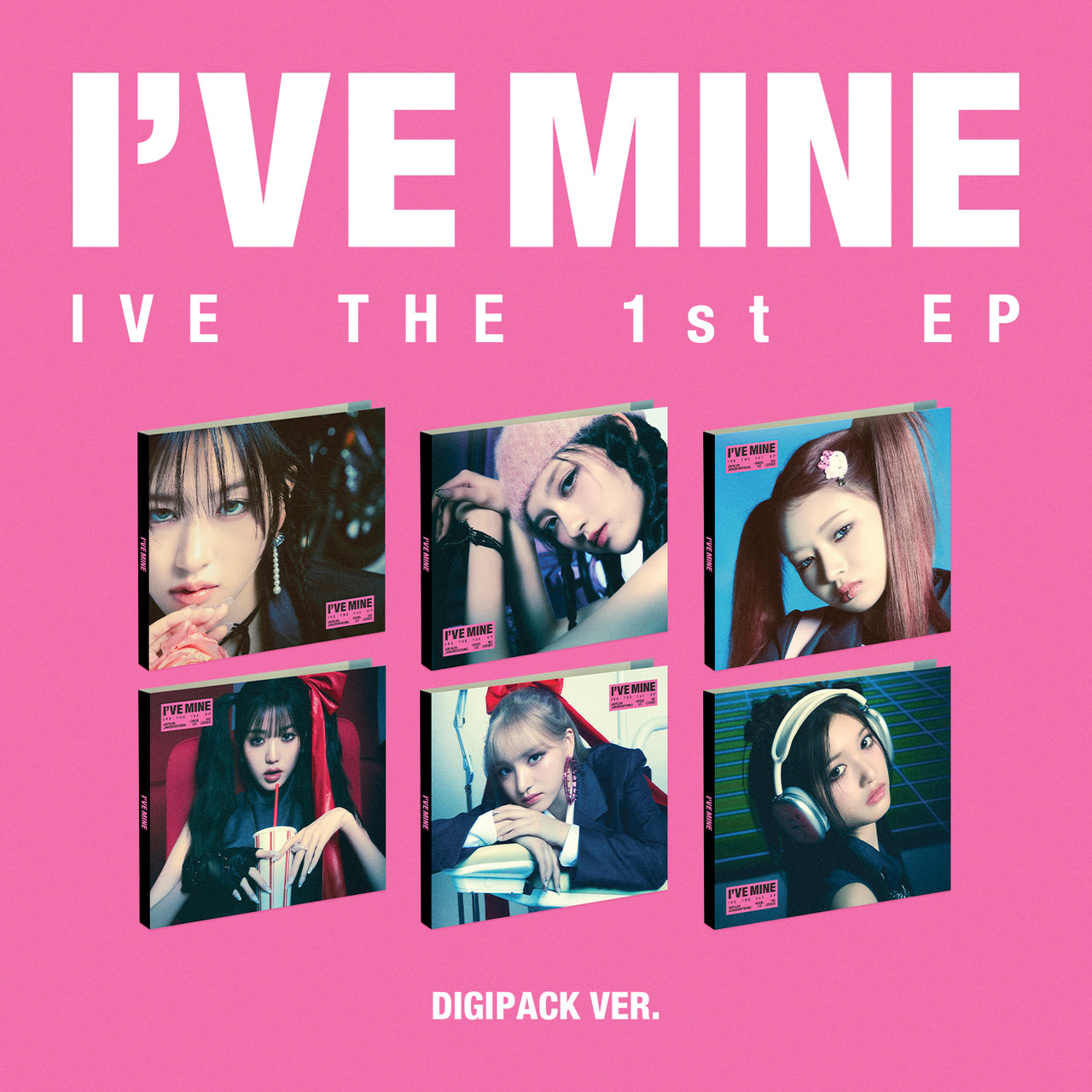 IVE- THE 1st EP I'VE MINE (Digipack)