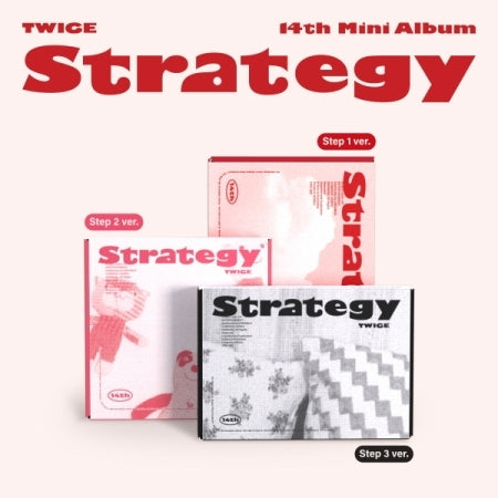 TWICE 14th Strategy レコード KPOP 新品 ター IbT9 TWICE - 14th Mini Album STRATEGY