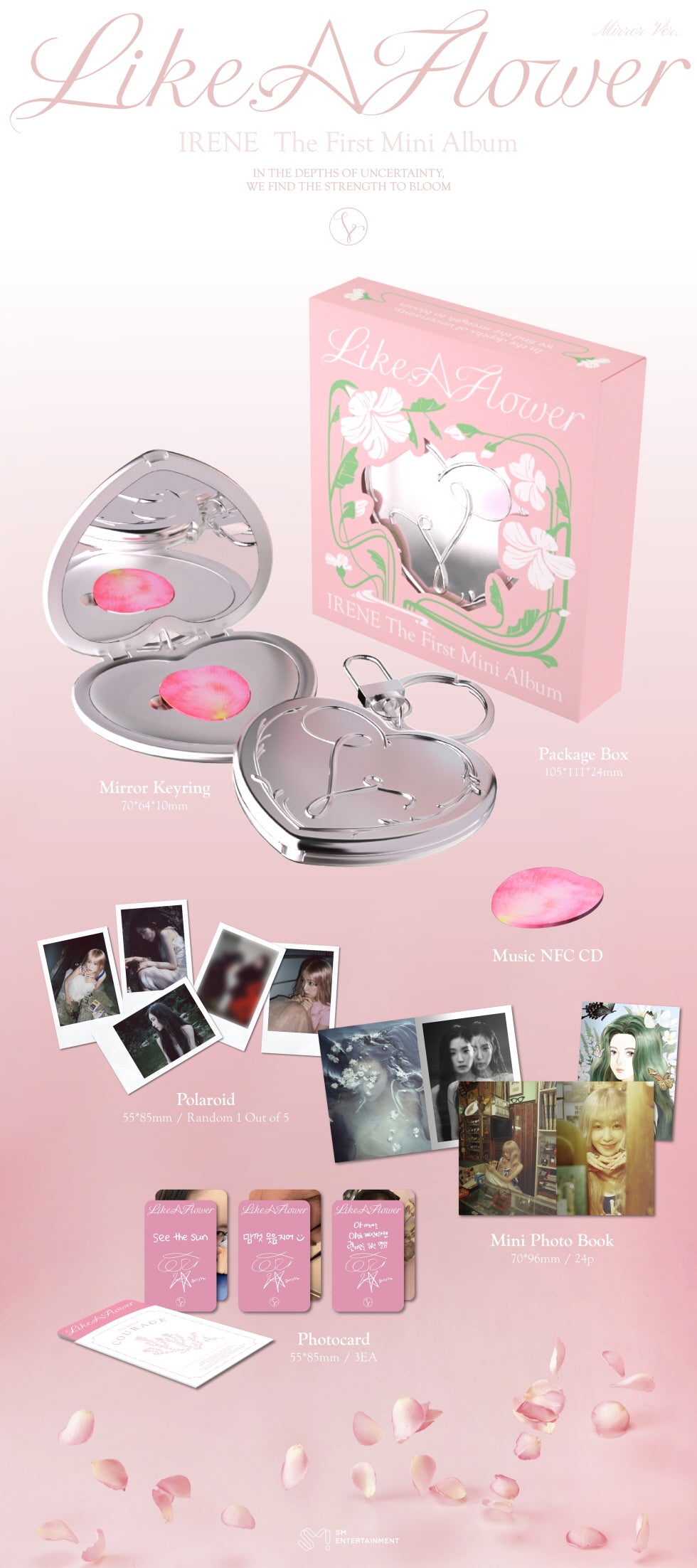 IRENE (RED VELVET) 1st Mini Album 'Like A Flower' (Mirror Version)