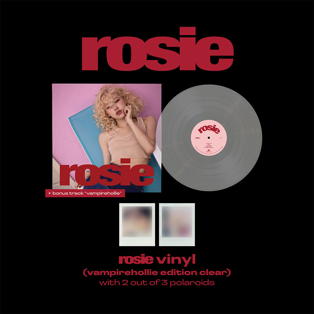 rosie Rose Vampirehollie Blue 韓国盤LP 2 ROSE - First Studio Album ROSIE (VINYL -vampirehollie Edition)