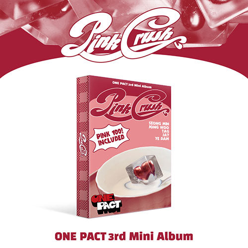 ONE PACT - 3rd Mini Album PINK CRUSH (Platform)