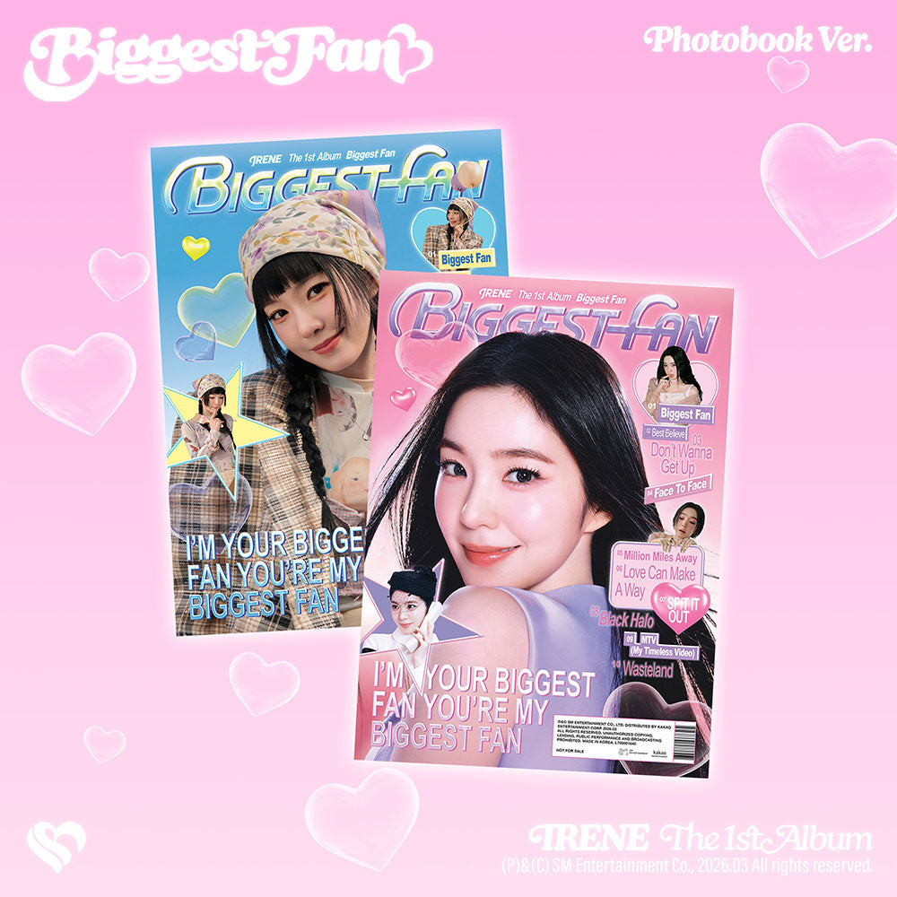 IRENE (RED VELVET) - 1st Full Album 'Biggest Fan' (Photobook)