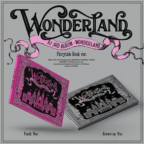 B.I - 3rd Album 'WONDERLAND' (Fairy tale Ver.)