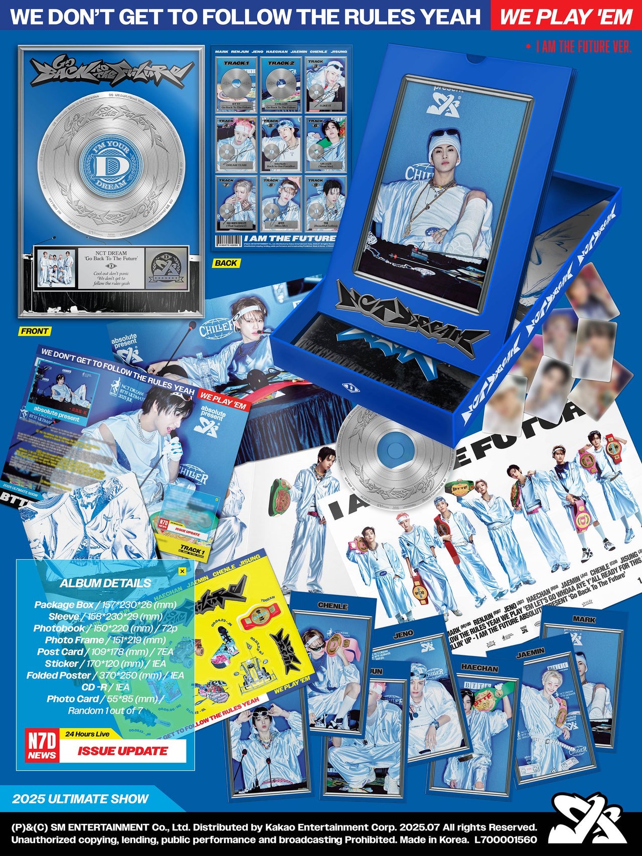 NCT DREAM - 5th Album ‘Go Back To The Future’ (I AM THE FUTURE Ver.)