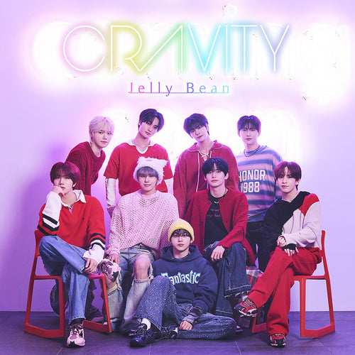 CRAVITY - Japanese 2nd EP Album - ‘Jelly bean’ (Standard) CD