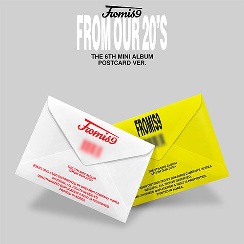 FROMIS_9 - 6th mini album ‘From Our 20’s’ (Postcard Ver)