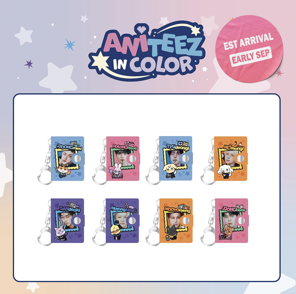 ATEEZ ANITEEZ TINY KEYRING ヨサン YEOSANG ATEEZ - ANITEEZ in Color (Mini Collect Keyring)