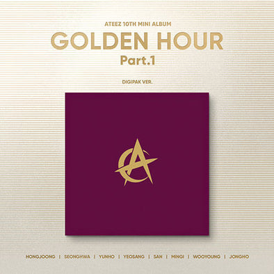 [PRE-ORDER] ATEEZ - 10th Mini Album GOLDEN HOUR : Part.1 (Digipack)