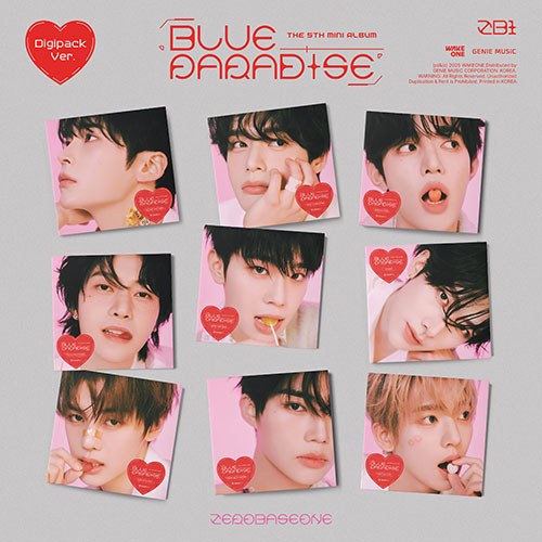 ZEROBASEONE - The 5th Mini Album BLUE PARADISE (DIGIPACK)