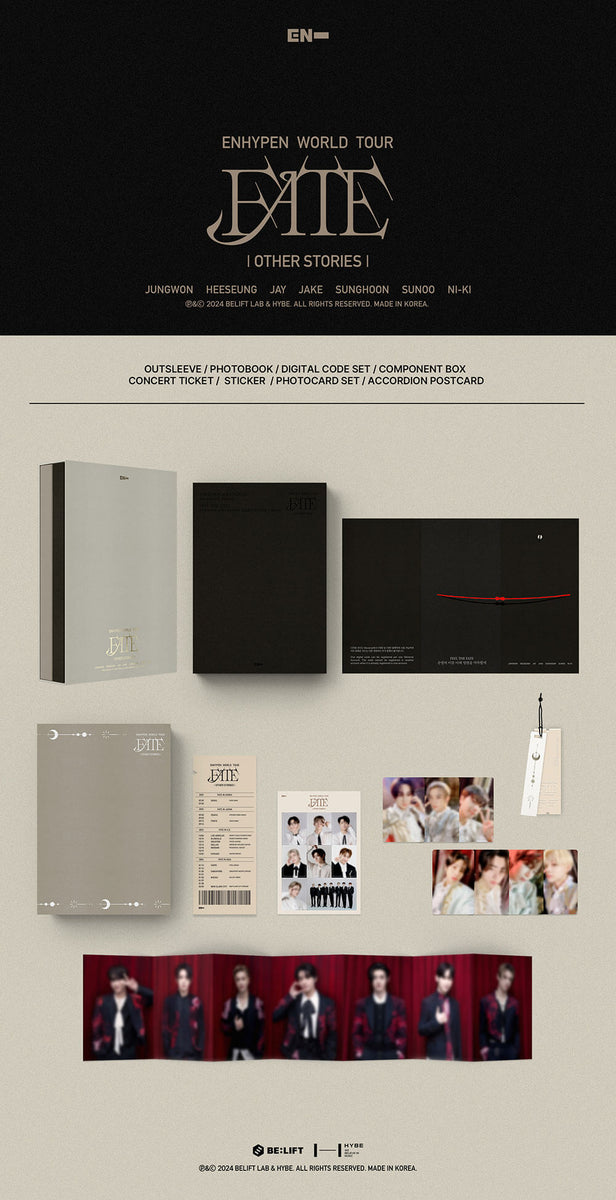 Blu-ray]/ENHYPEN/ENHYPEN WORLD TOUR 'FATE' IN JAPAN [初回