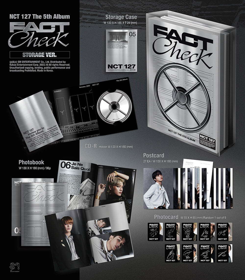 NCT 127 - 5th Full Album FACT CHECK (Storage Version)