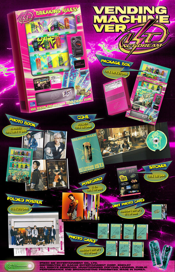 NCT DREAM - 3rd Full Album ISTJ (Vending Machine Version)