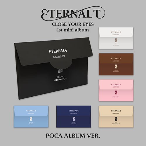 CLOSE YOUR EYES - The 1st Mini Album 'ETERNALT' (POCA Ver.)