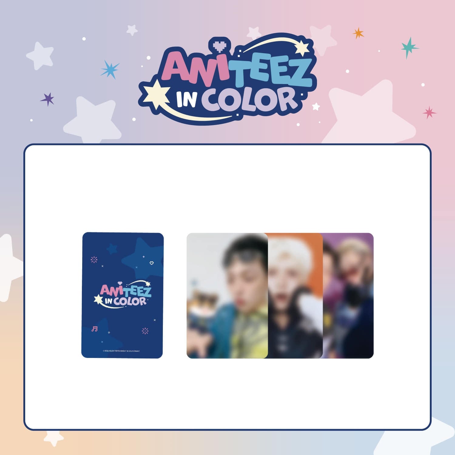 PRE-ORDER] ATEEZ - ANITEEZ in Color (Random Trading Card)