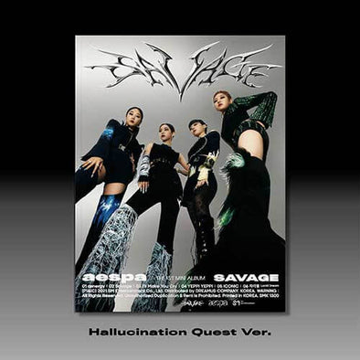 AESPA - Savage 1st Mini Album (Hallucination Version)