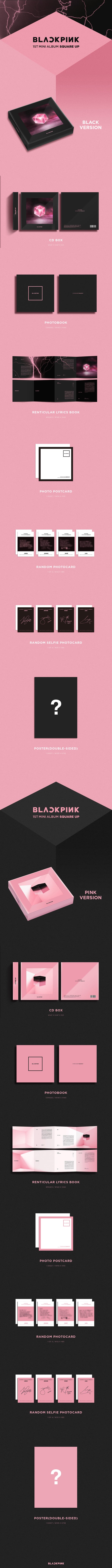 BLACKPINK - 'Square Up' 1st Mini Album