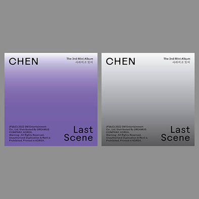 CHEN (EXO) - 3rd Mini Album 'Last Scene'