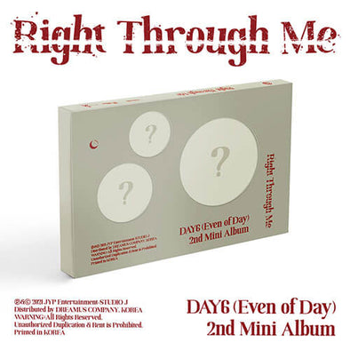 DAY6: Even Of Day - 'Right Through Me' 2nd Mini Album