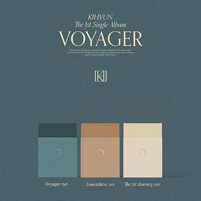 KIHYUN (MONSTA X) - 1st Single Album 'Voyager' on