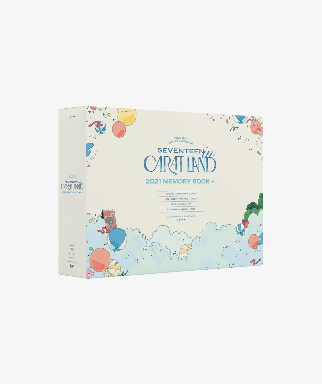 ミュージック seventeen CARAT LAND 2021 memory book SEVENTEEN - 2021 MEMORY BOOK+ Seventeen In Caratland