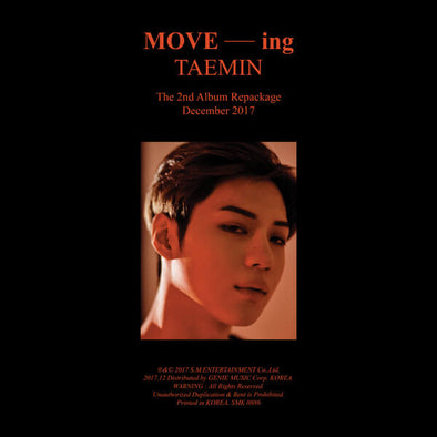 TAEMIN - 2nd Full Album Repackaged MOVE-ing