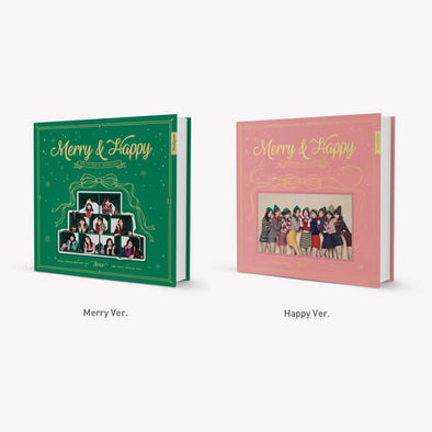 TWICE - 1st Album Repackaged 'Merry & Happy'