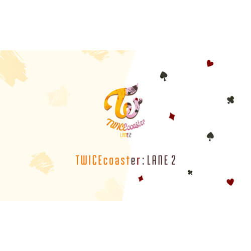 TWICE サイン twice coaster TWICE [TWICECOASTER:LANE2] Special Album CD+Photo Book+
