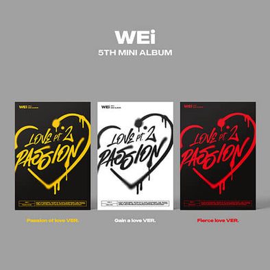 WEI - 5th Mini Album 'Love Pt.2 : Passion'