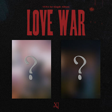YENA - 1st Single Album LOVE WAR