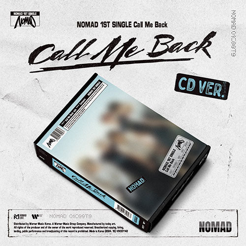 NOMAD - ‘Call me back’ 1st Single Album (CD)