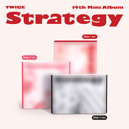 [PRE-ORDER] TWICE - 14th Mini Album STRATEGY