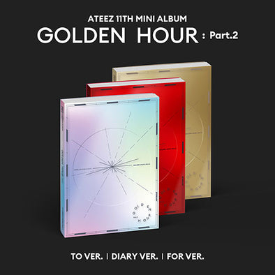 ATEEZ - 11th Mini Album GOLDEN HOUR : Part.2