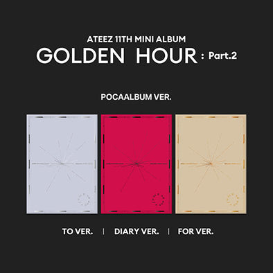 [PRE-ORDER] ATEEZ - 11th Mini Album GOLDEN HOUR : Part.2 (Poca)