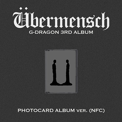 G-DRAGON (GD) - 3RD ALBUM Übermensch (Photocard Album NFC)