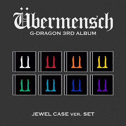 G-DRAGON (GD) - 3RD ALBUM Übermensch (Jewel)