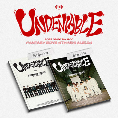 FANTASY BOYS - 4th Mini Album 'Undeniable'
