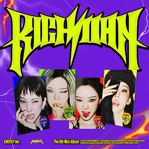 AESPA - 6th Mini Album ‘RICH MAN’ (Energy Ver.)