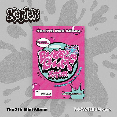 KEP1ER - The 7th Mini Album 'BUBBLE GUM' (Poca Ver)