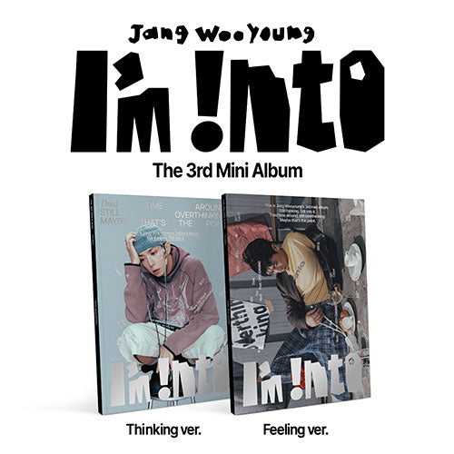 JANG WOOYOUNG - 3rd Mini Album 'I'm Into'&nbsp; (Thinking/Feeling Ver.)