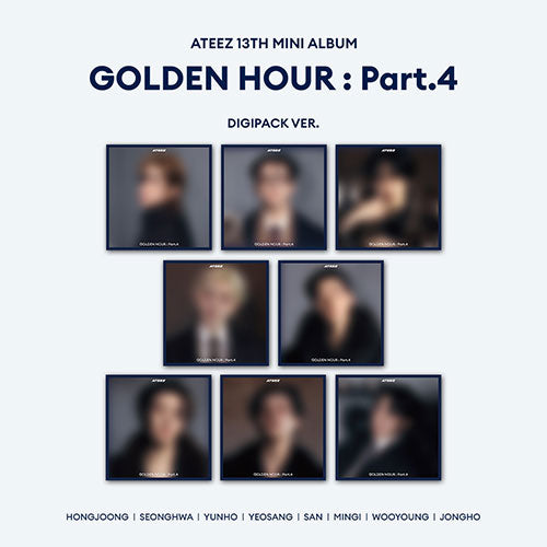 [PRE-ORDER] ATEEZ - GOLDEN HOUR : Part.4 (Digipack)
