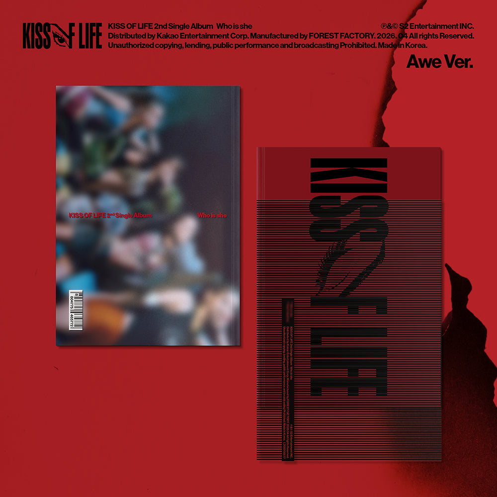 KISS OF LIFE - 2nd Single Album 'Who Is She' (AWE Ver.)