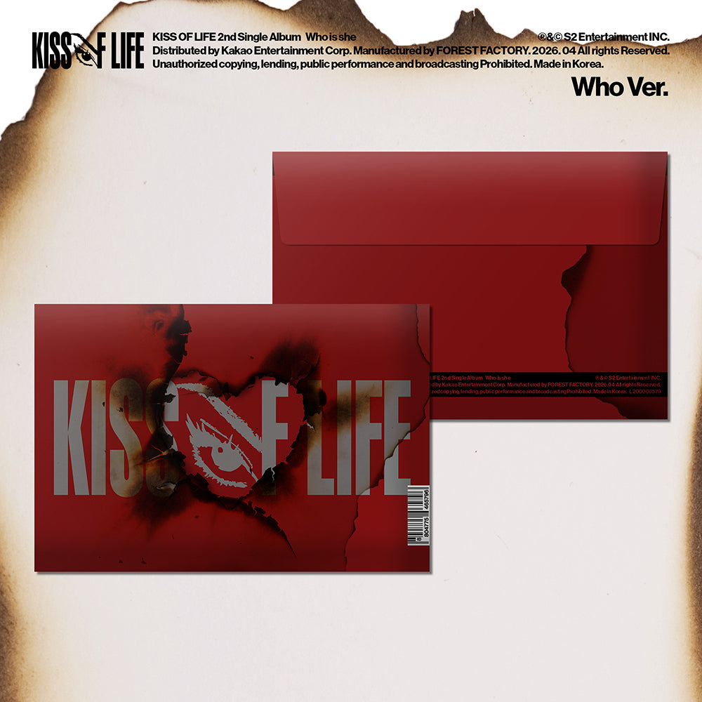 KISS OF LIFE - 2nd Single Album 'Who Is She' (WHO Ver.)