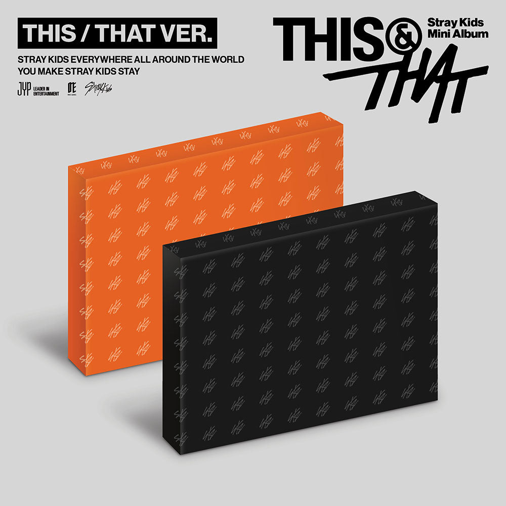 [PRE-ORDER] STRAY KIDS - Mini Album 'THIS & THAT' (THIS/THAT Ver)
