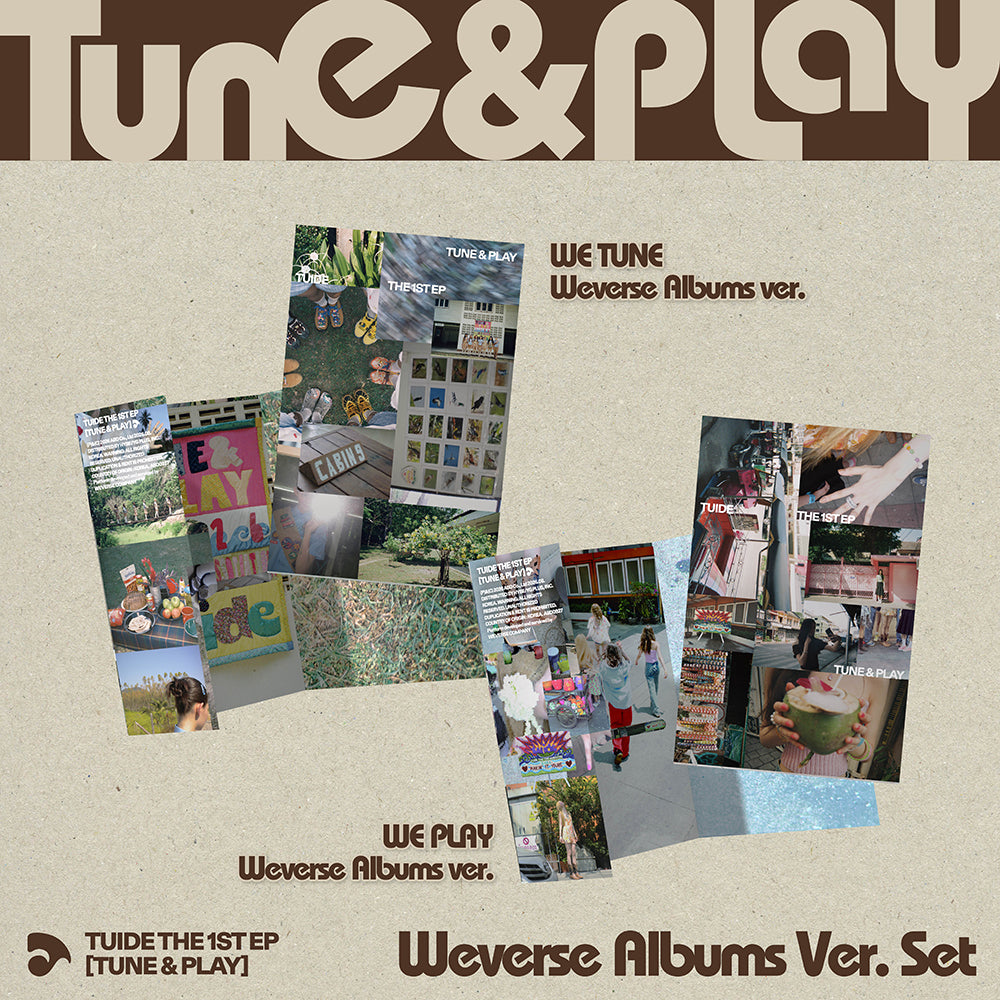 TUIDE - The 1st EP 'TUNE & PLAY' (Weverse Ver.)