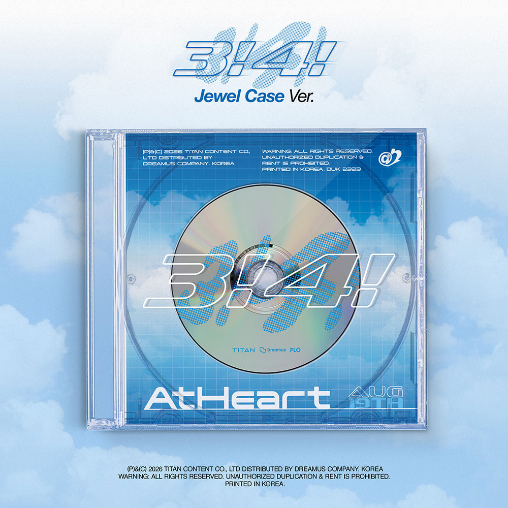 [PRE-ORDER] ATHEART - Single Album '3!4!' (Jewel Case)
