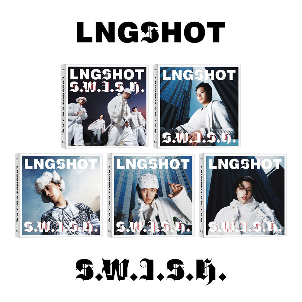 [PRE-ORDER] LNGSHOT - EP 'S.W.I.S.H' (Standard Ver.)