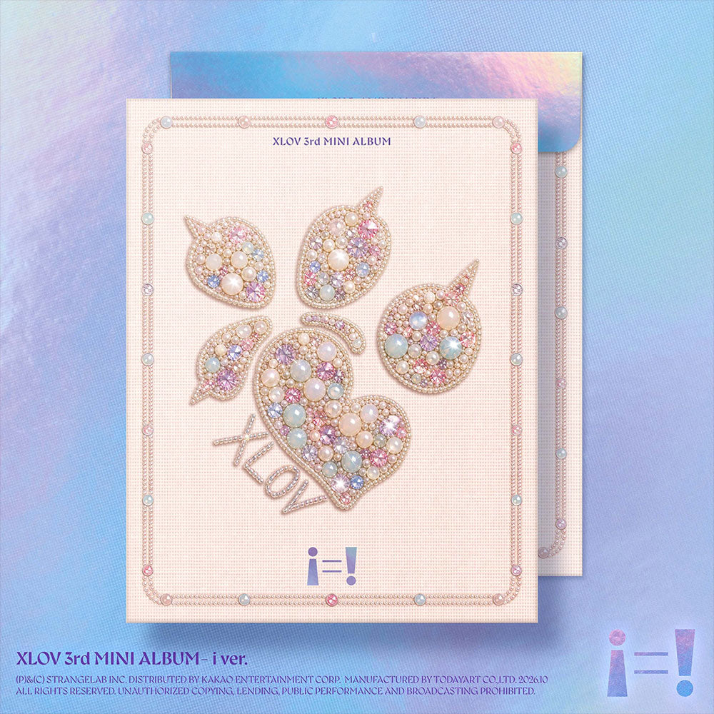 [PRE-ORDER] XLOV - The 3rd EP (i=!)